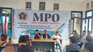 Persatuan Wartawan Indonesia (PWI) Bekasi Raya Saat Gelar Masa Pengenalan Organisasi (MPO)